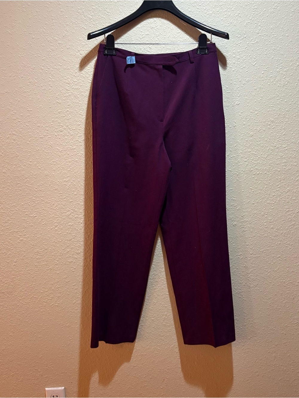 Sag Harbor Men's Plum Dress Pants